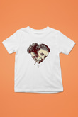Fight Club (Tyler Durden) Baskılı Beyaz Unisex Beyaz Çocuk Tişört - Tshirt