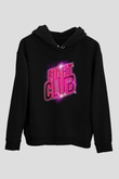 Fight Club (Tyler Durden) Baskılı Unisex Siyah Hoodie