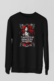 Fight Club (Tyler Durden) Baskılı Unisex Siyah Sweatshirt