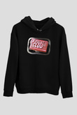 Fight Club (Tyler Durden) Baskılı Unisex Siyah Hoodie