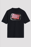 Fight Club (Tyler Durden) Baskılı Unisex Siyah Oversize Tişört - Tshirt