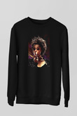 Fight Club (Tyler Durden) Baskılı Unisex Siyah Sweatshirt