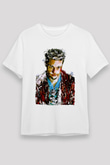 Fight Club (Tyler Durden) Unisex Baskılı Beyaz Tişört - Tshirt