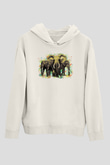 Fil Beyaz Unisex Hoodie