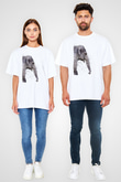 Fil Beyaz Unisex Tişört T-Shirt - TişörtFabrikası