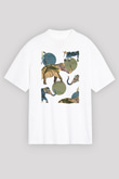 Fil Beyaz Unisex Tişört T-Shirt - TişörtFabrikası