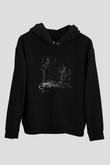 Fil Siyah Unisex Hoodie