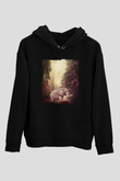Fil Siyah Unisex Hoodie