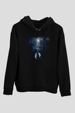 Fil Siyah Unisex Hoodie