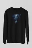 Fil Siyah Unisex Sweatshirt