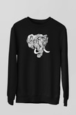 Fil Siyah Unisex Sweatshirt