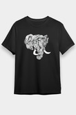 Fil Siyah Unisex Tişört T-Shirt - TişörtFabrikası