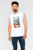 Filozof Beyaz Unisex Kolsuz Tişört