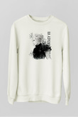 Final Fantasy Beyaz Unisex Sweatshirt