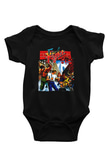 Final Fight Siyah Bebek Body - Zıbın