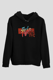 Final Fight Siyah Unisex Hoodie