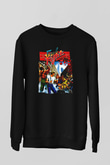 Final Fight Siyah Unisex  Sweatshirt
