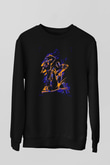 Final Fight Siyah Unisex  Sweatshirt