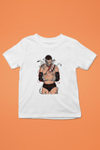 Finn Balor Baskılı Beyaz Unisex Beyaz Çocuk Tişört - Tshirt