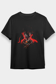 Finn Balor Baskılı Unisex Siyah Tişört - Tshirt