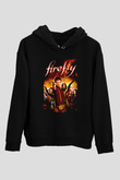 Firefly Siyah Unisex Hoodie