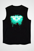 Firefly Siyah Unisex Kolsuz Tişört