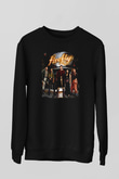Firefly Siyah Unisex Sweatshirt