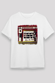 FireHouse Baskılı Unisex Beyaz Tişört