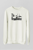 Fırıncı Beyaz Unisex Sweatshirt