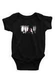 Fit For Rivals Baskılı Unisex Siyah Bebek Body - Zıbın