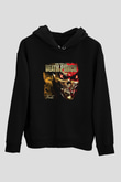 Five Finger Death Punch Baskılı Unisex Siyah Hoodie
