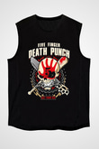 Five Finger Death Punch Siyah Unisex Kolsuz Tişört