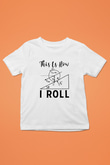 Fizik Mekanik Baskılı Unisex Beyaz Çocuk Tişörtü - Tshirt