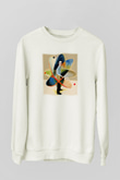 Fizikçi Beyaz Unisex Sweatshirt
