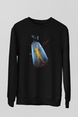 Fizikçi Siyah Unisex Sweatshirt