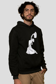 Flamenko Siyah Unisex Hoodie