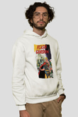 Flash Gordon Beyaz Unisex Hoodie