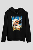 Flash Gordon Siyah Unisex Hoodie