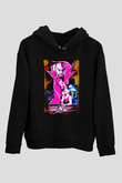Flash Gordon Siyah Unisex Hoodie