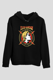 Flash Gordon Siyah Unisex Hoodie