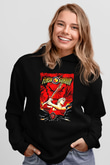 Flash Gordon Siyah Unisex Hoodie