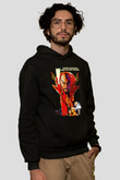Flash Gordon Siyah Unisex Hoodie
