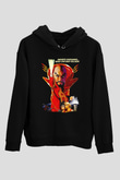 Flash Gordon Siyah Unisex Hoodie