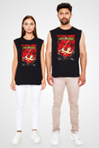 Flash Gordon Siyah Unisex  Kolsuz Tişört