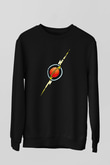 Flash Gordon Siyah Unisex  Sweatshirt