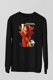 Flash Gordon Siyah Unisex  Sweatshirt