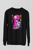 Flash Gordon Siyah Unisex  Sweatshirt