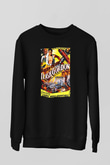Flash Gordon Siyah Unisex  Sweatshirt