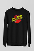 Flash Gordon Siyah Unisex  Sweatshirt