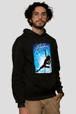 Flashdance Siyah Unisex Kapüşonlu Sweatshirt